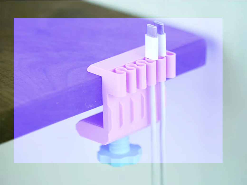Clamp-on Cable Organiser