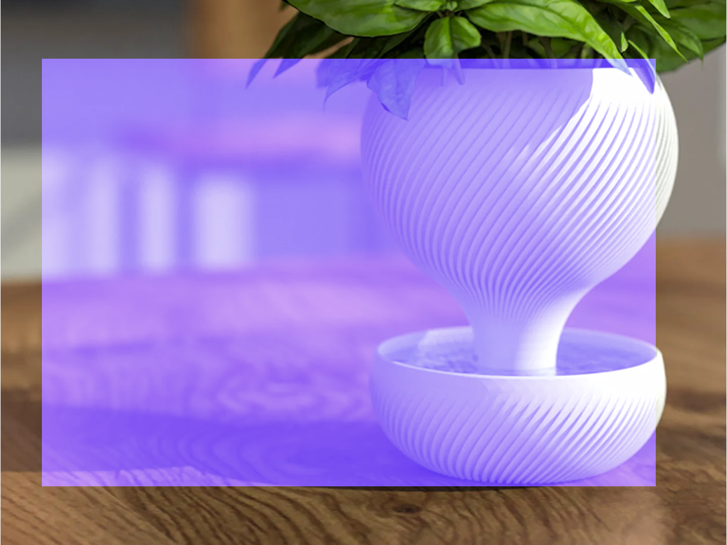 Self-Watering Desk Planter